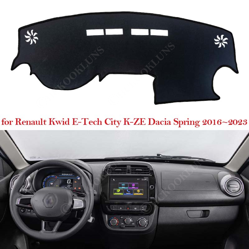 Tech Accessories Dacia - Alfombrilla para salpicadero de Renault Kwid