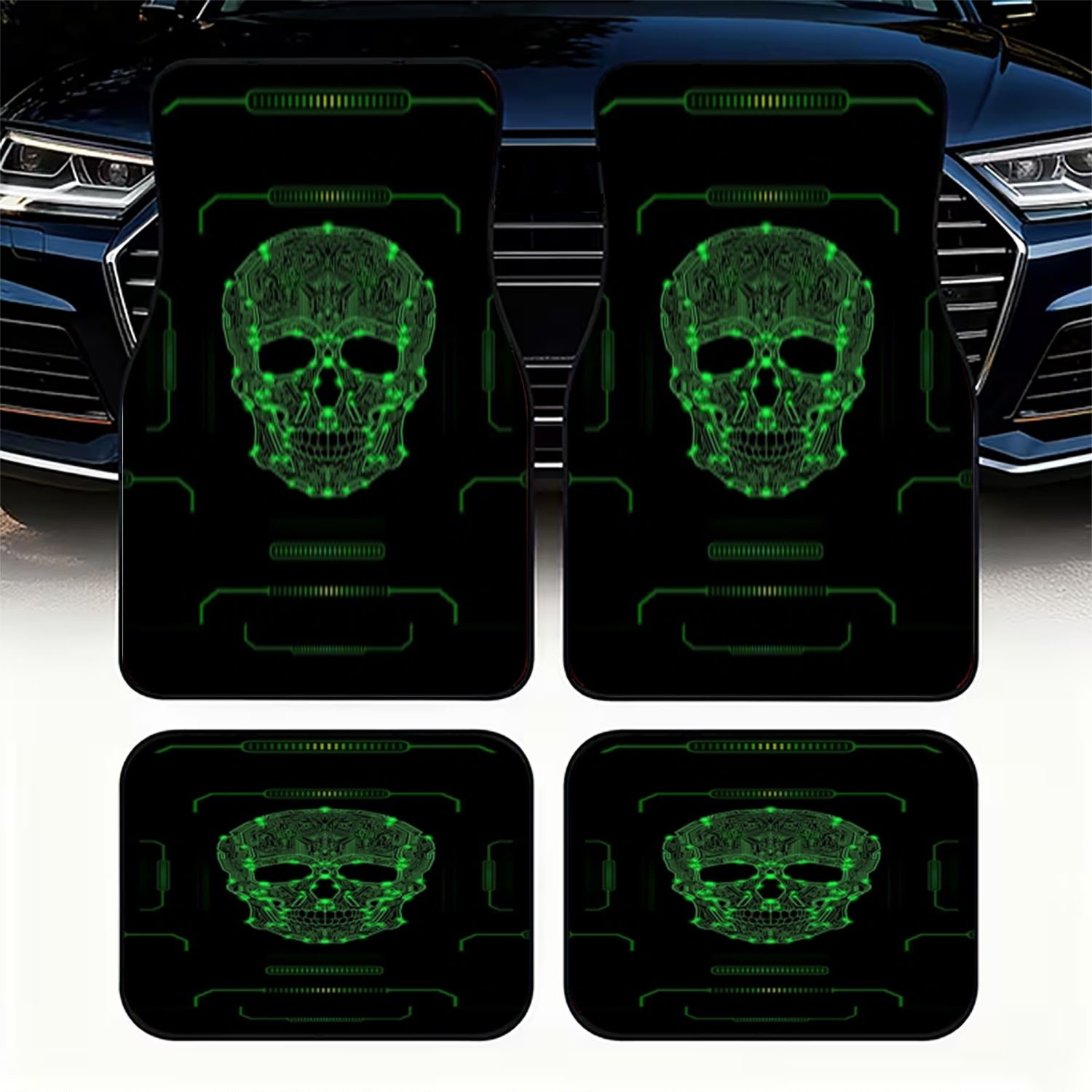 Tech Accessories Luxury - Alfombrillas de coche con diseño de