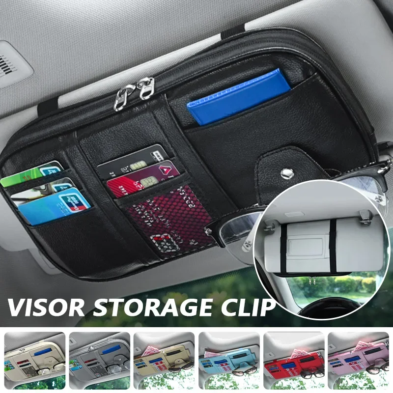 Tech Accessories Bag - Organizador de Visera para Auto, Multibolsillos