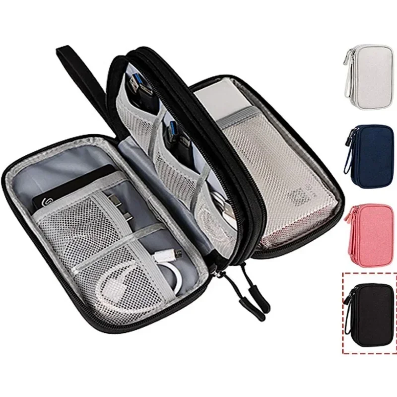 Tech Accessories Case - Bolsa de Viaje para Cables, Estuche