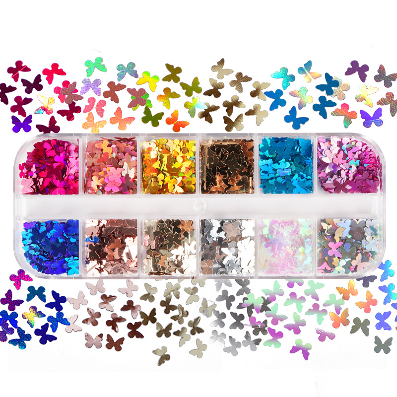 Tech Accessories Usa - Mariposa fluorescente de colores mezclados, accesorios