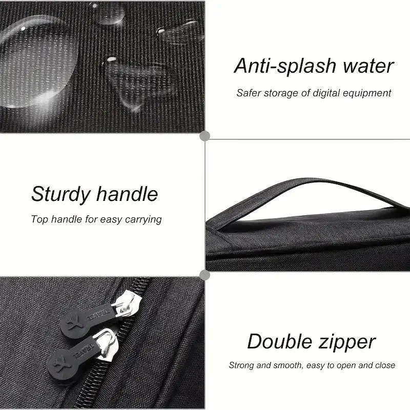 Estuche organizador de tecnolo - Tech Accessories Types reseña y precio