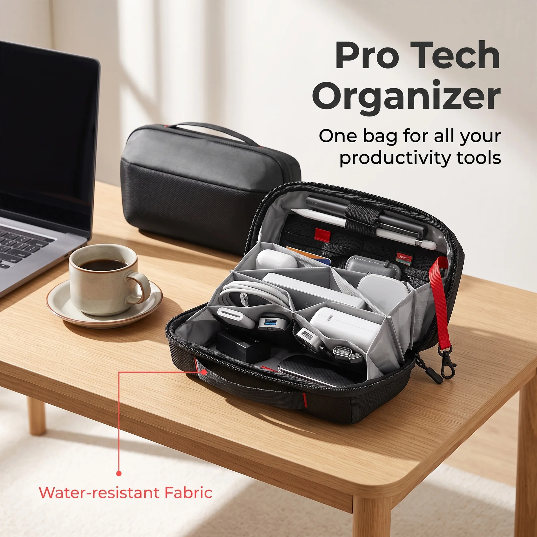 Estuche Organizador de Accesor - Tech Accessories Case reseña y precio