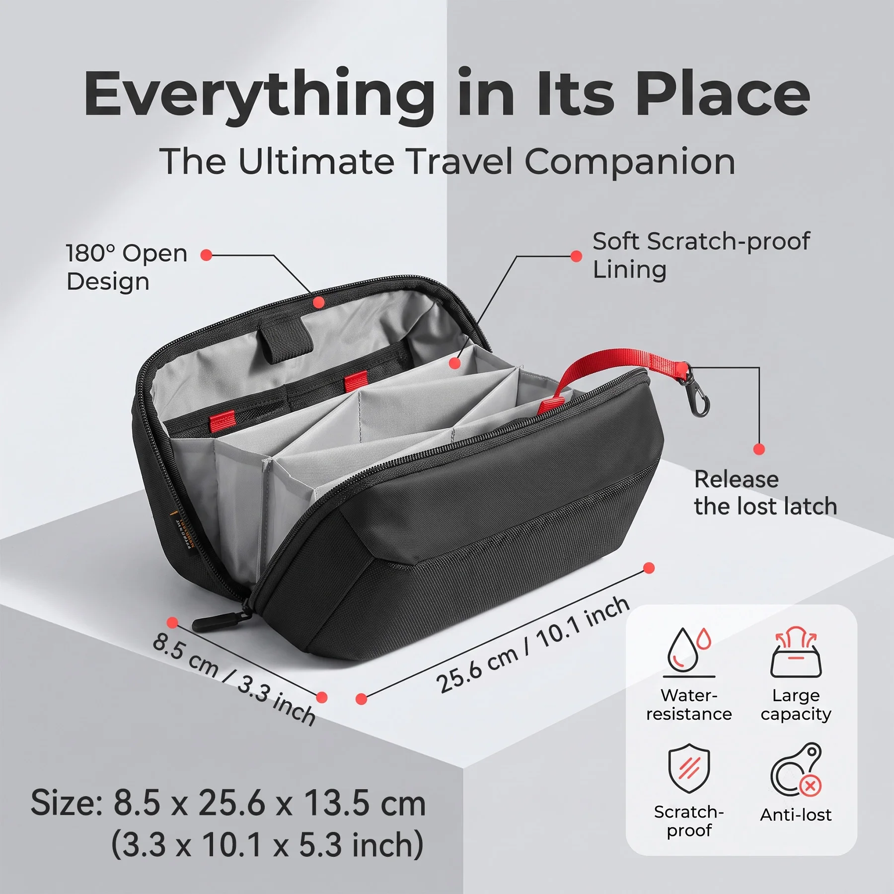 Estuche Organizador de Accesor - Tech Accessories Case reseña y precio