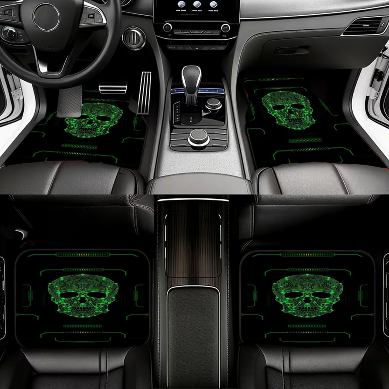Alfombrillas de coche con dise - Tech Accessories Luxury reseña y precio