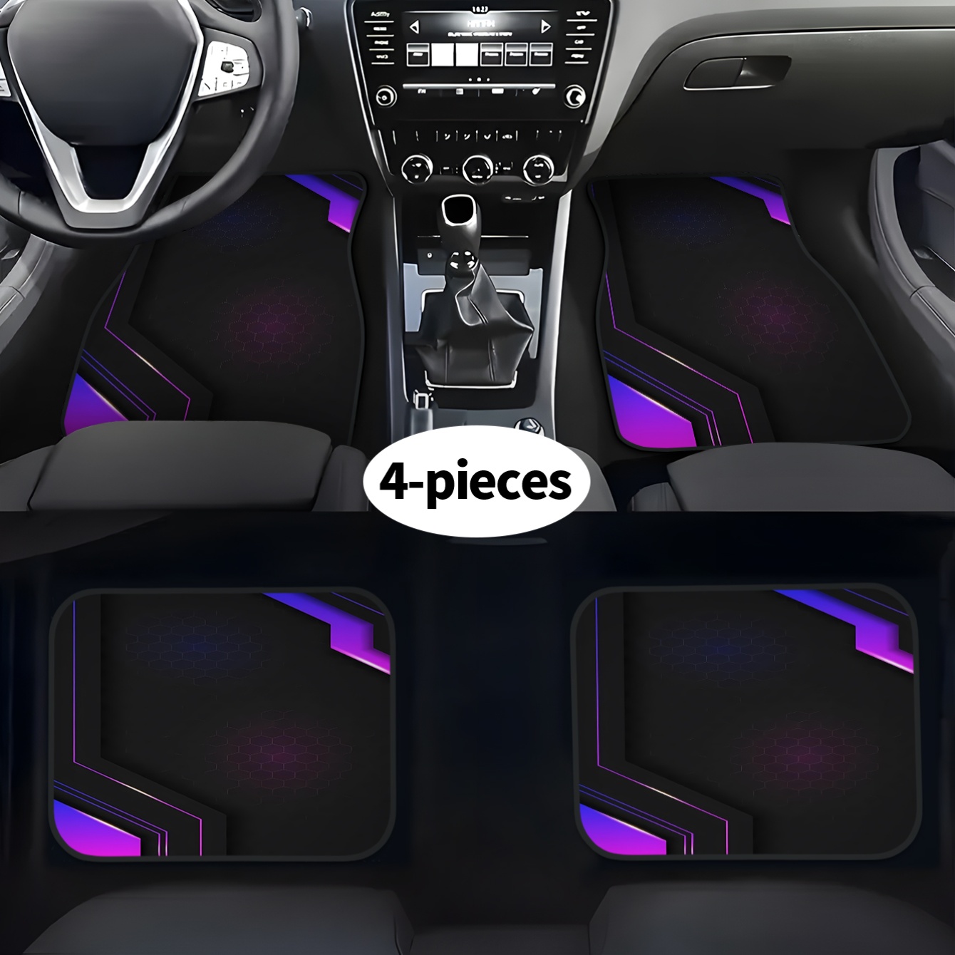 4 piezas de alfombrillas para  - Tech Accessories Luxury reseña y precio