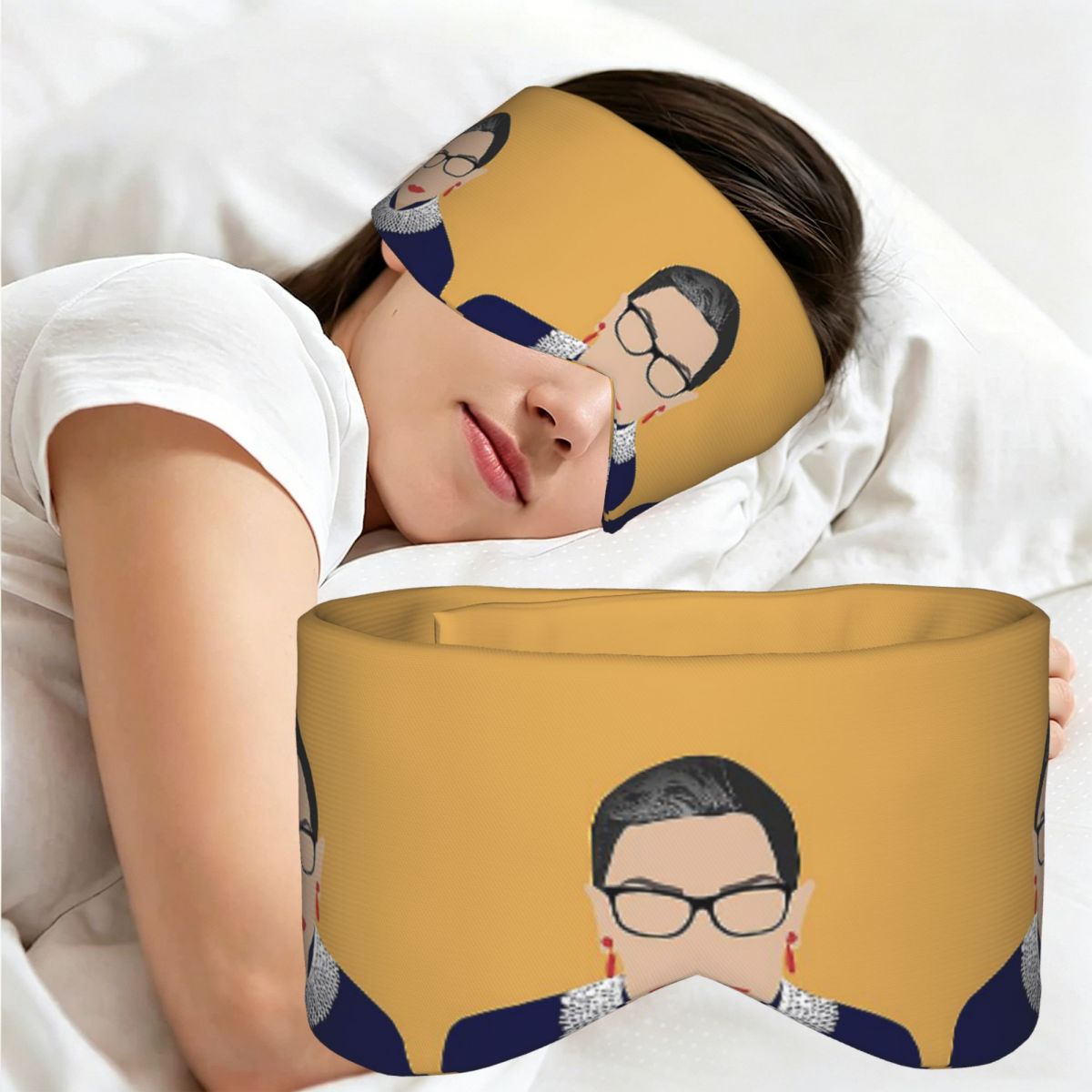 Antifaz para dormir Ruth Bader - Tech Queen reseña y precio