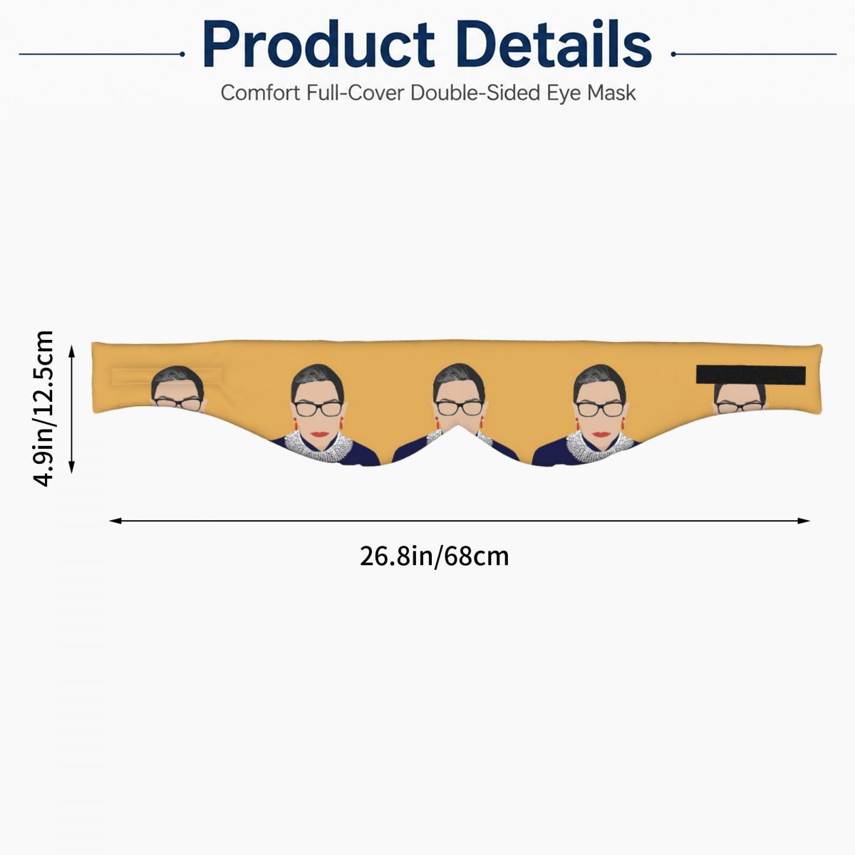 Antifaz para dormir Ruth Bader - Tech Queen reseña y precio