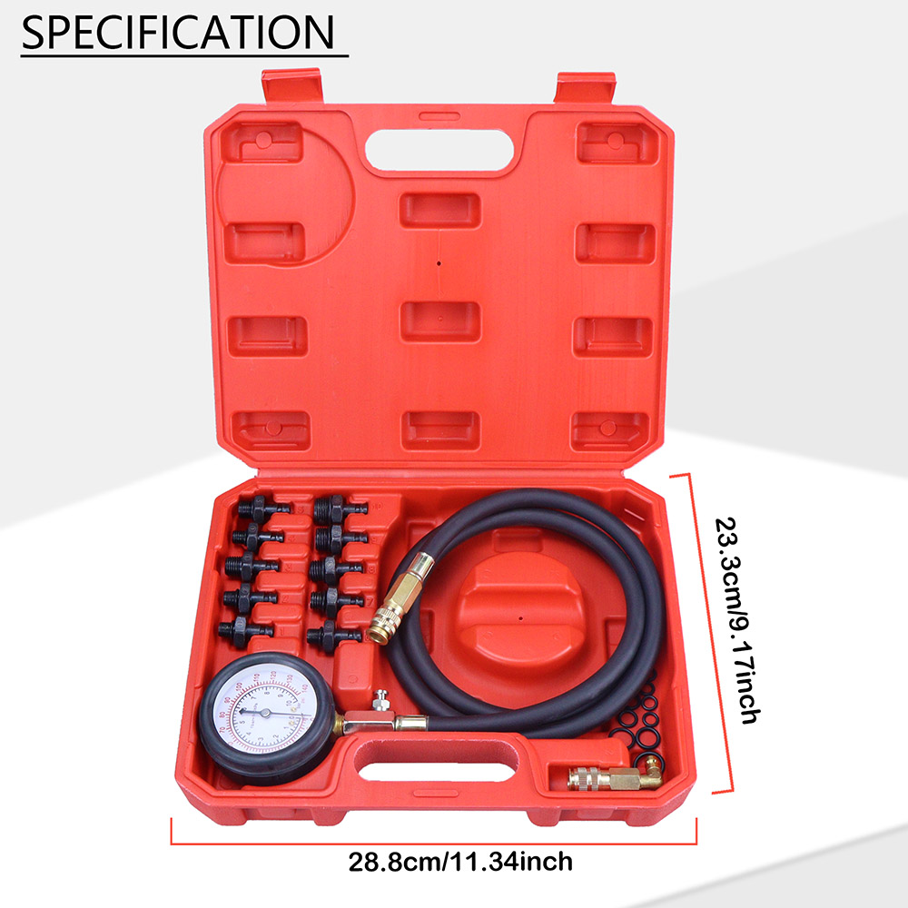 Kit de prueba de presión de ac - Tech Accessories Case reseña y precio