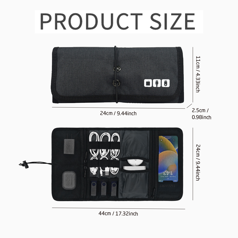 Bolsa Organizadora de Cables,  - Tech Accessories Case reseña y precio